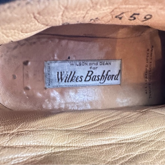 Wilkes Bashford Italian Guiana Clipper Leather Boots- Men’s Size 8.5 - Picture 9 of 11